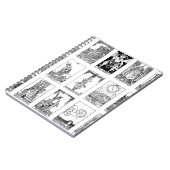 oude tarot notitieboek (Linkerzijde)
