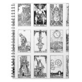 oude tarot notitieboek (Voorkant)