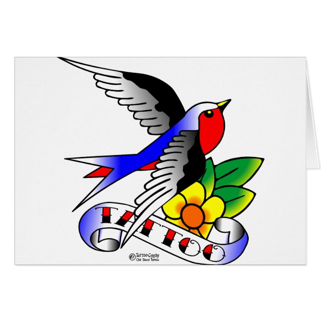 Oude Tattoo slikken (Voorkant Horizontaal)