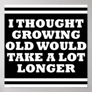 Oude te snelle Poster blabla