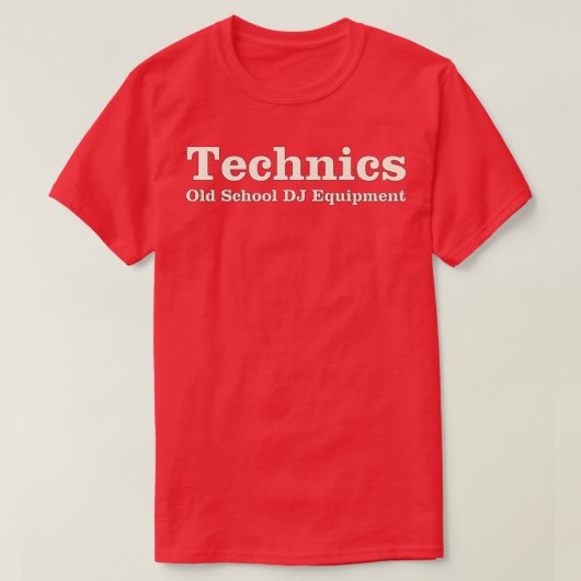 Oude Technische School T-shirt (Design voorkant)