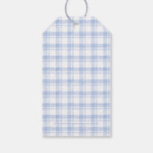 Oude teddybeer babyshower bedankt cadeaulabel (Achterkant)
