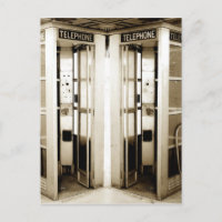 Oude telefooncel foto