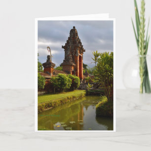 Oude tempel van Bali Kaart