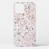 Oude terrazzo textuur, belemmeringspatroon. Case-Mate iPhone case (Achterkant)