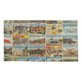 Oude Texaanse Briefkaarten Kussensloop (Achterkant)