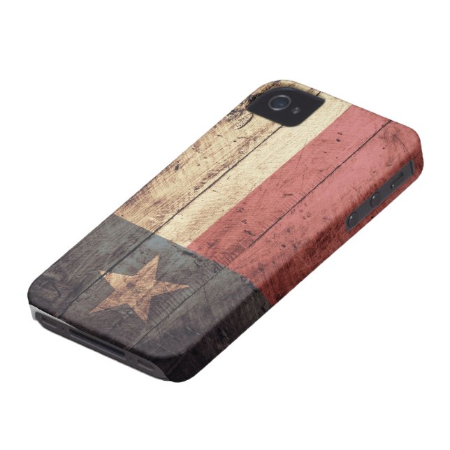Oude Texaanse vlag; Case-Mate iPhone Case (Onderkant)