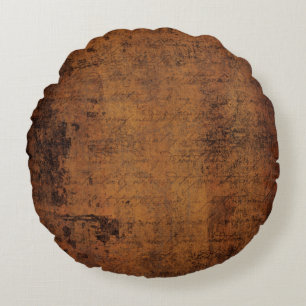 Oude textuur rond kussen