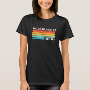 Oude Thailand Vakantie Reis Azië Thais Koh Ko T-shirt