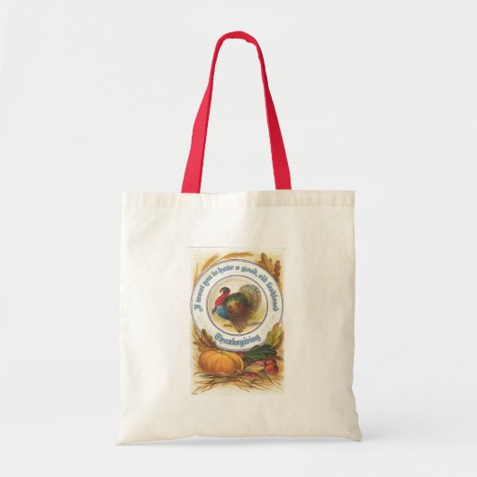 Oude Thanksgiving Tote Bag (Voorkant)