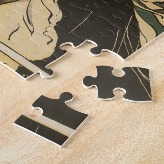 Oude Thanksgiving Victoriaanse kalkoen Legpuzzel (Zijkant)