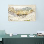 Oude Theater van Athene Griekenland Banner - Reize (Beurs)