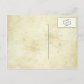 Oude  ticketfoto Sla de datum briefkaarten op (Achterkant)