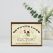 Oude  ticketfoto Sla de datum briefkaarten op (Staand voorkant)