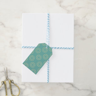 oude tijd bloemen cadeau labels cadeaulabel