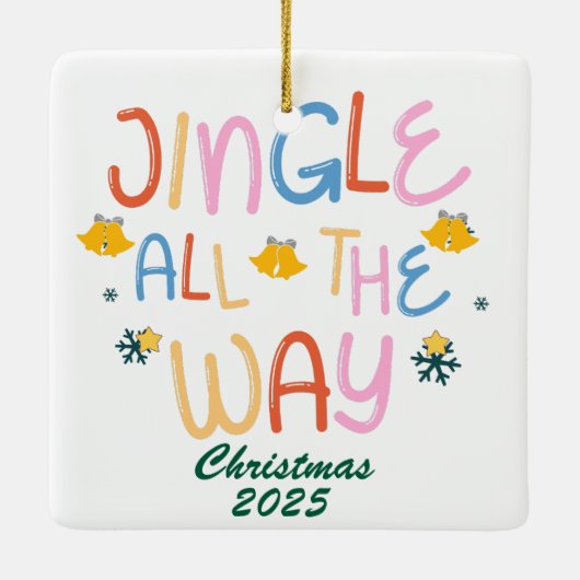 oude tijd kerst personaliseren Ornament (Achterkant)