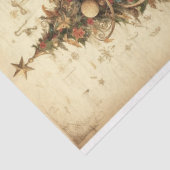 Oude tijd kerst tissuepapier (Detail)