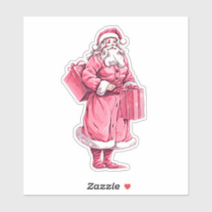 Oude tijd Sinterklaas Sticker
