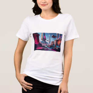 🔱 Oude Tijden: Tijdloze Design voor het Moderne Tri-Blend Shirt