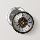 Oude toegang tot het strakklok,  ronde button 5,7 cm (Voorkant /achterkant)