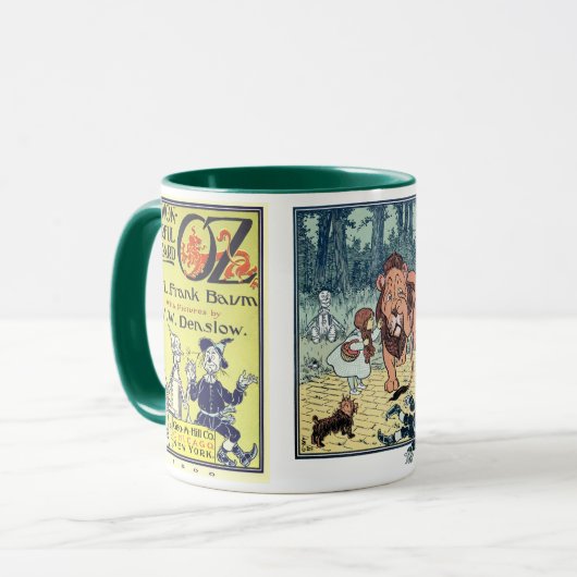 Oude Tovenaar van Oz Sprookjesboek Personages Mok (Voorkant links)