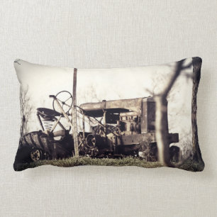 Oude tractor kussen