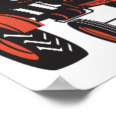 Oude tractor poster (Hoek)