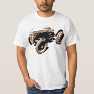 Oude tractor t-shirt
