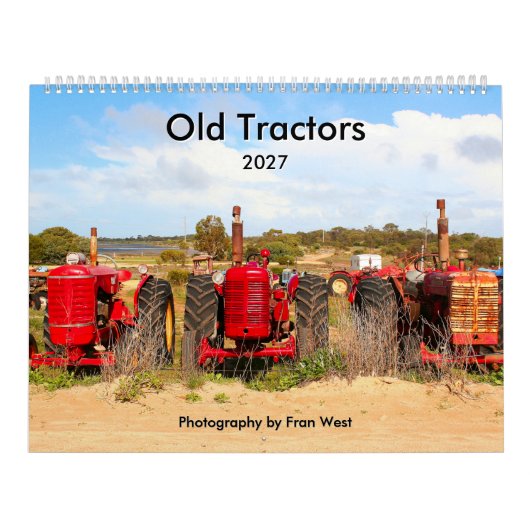 Oude Tractoren 2027 Kalender (Hoes)
