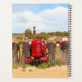 Oude tractoren boerderij machinesjaarplanner 2024 planner (Achterkant)