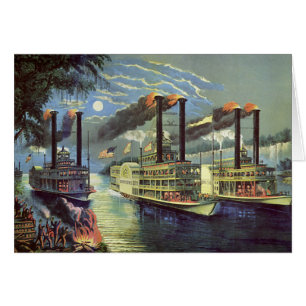 Oude transport- en reisschepen Stoomschepen