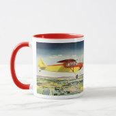 Oude Transportvliegtuigen Boven Akkers Mok (Links)