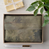 Oude Trein Decoupage Tissuepapier (Geschenk)