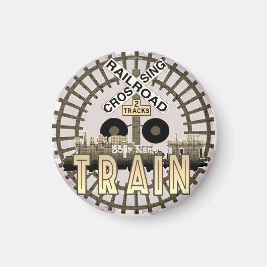 Oude Trein Magneet (Voorkant)
