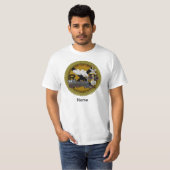 Oude Trein t-shirt (Voorkant volledig)