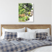 OUDE TREINSTATION CANVAS AFDRUK (Insitu (Slaapkamer))