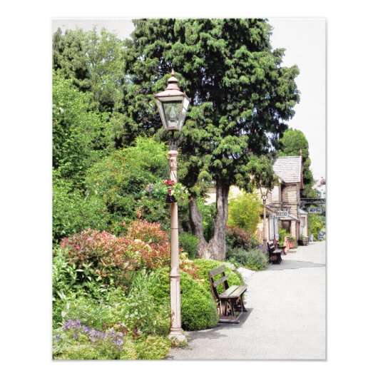 OUDE TREINSTATION FOTO AFDRUK (Voorkant)