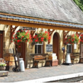 OUDE TREINSTATION FOTOBLOKKEN