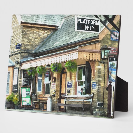 OUDE TREINSTATION FOTOPLAAT (Zijkant)