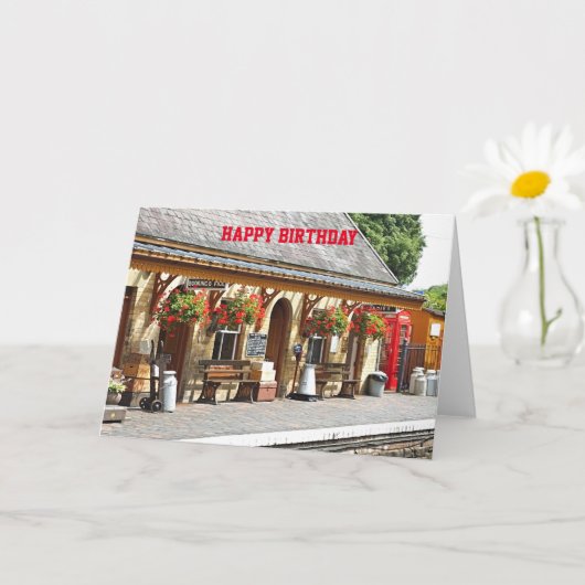 OUDE TREINSTATION KAART (Kleine Plant)