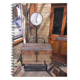 OUDE TREINSTATION NOTITIEBOEK