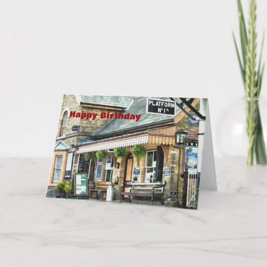 OUDE TREINSTATION UK KAART (Voorkant)