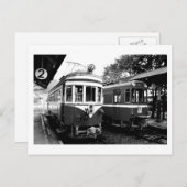 Oude treinstation van Mino, Briefkaart Japan (Voorkant / Achterkant)