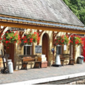 OUDE TREINSTATION VISITEKAARTJE