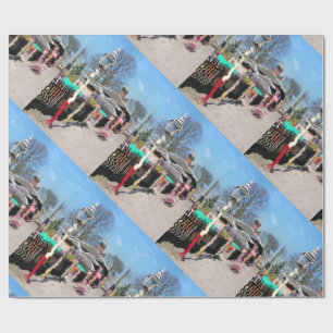 OUDE TREINSTATIONS CADEAUPAPIER