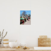 OUDE TREINSTATIONS POSTER (Keuken)