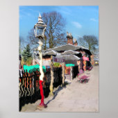 OUDE TREINSTATIONS POSTER (Voorkant)