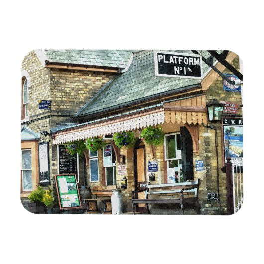 OUDE TREINSTATIONS VK MAGNEET (Horizontaal)