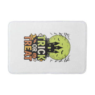 Oude Trick or Treat Spoken Huis Halloween Des Badmat
