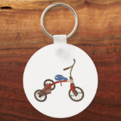 Oude trifiets sleutelhanger (Voorkant)